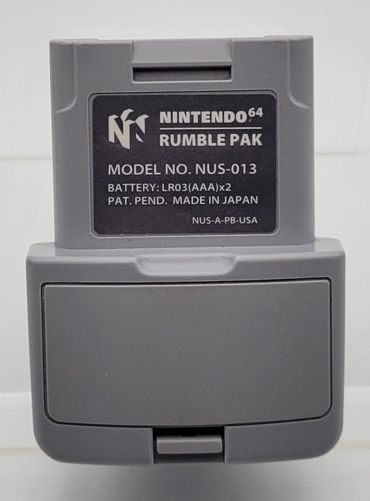 Custom "No-Battery" Modded Nintendo 64 Rumble Pak
